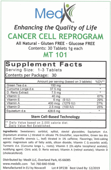 Cancer Cell Reprogram MT101