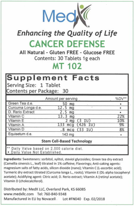 Cancer Defense MT102